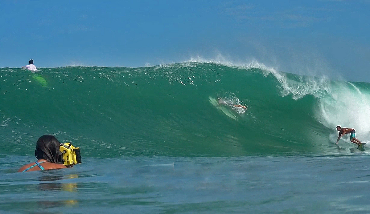 Maria Fernanda, surf photography, women in surfing, big wave surfing, puerto escondido, north shore, big wave photography,