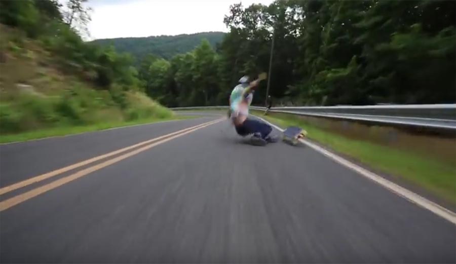 downhill skating, bail, compilation,