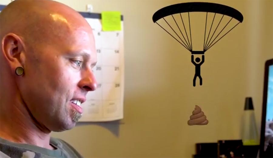 Hard openings, BASE jump, Sean Chuma, google, flipboard