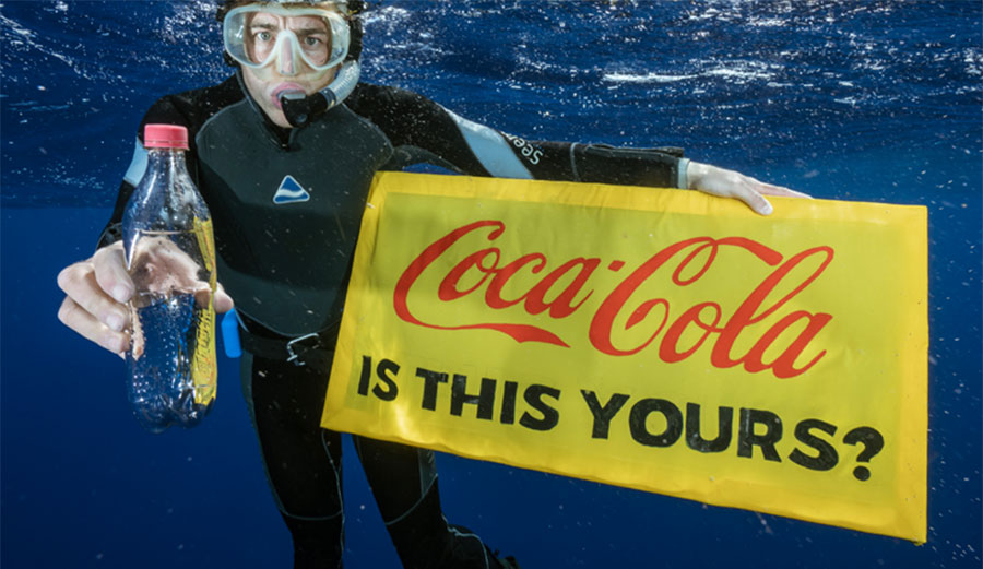 plastic in ocean