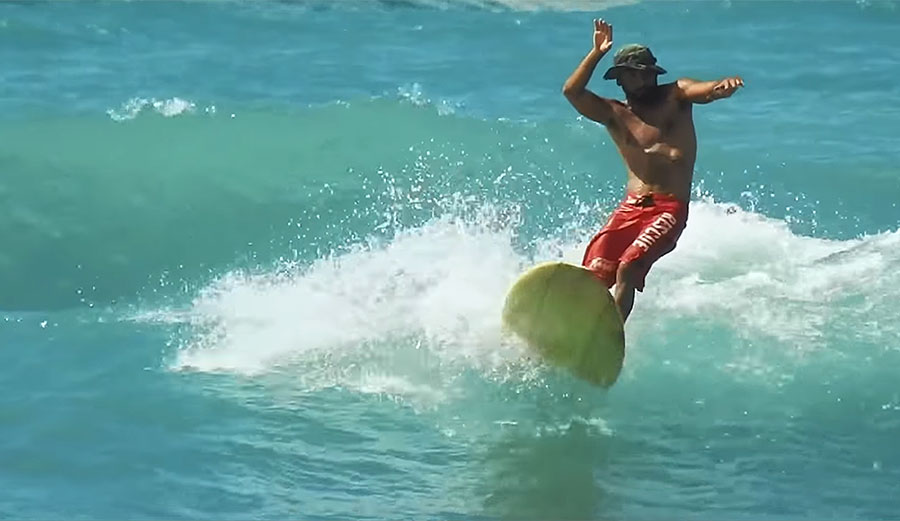 Emerick Ishikawa Hawaii lifeguard surfing