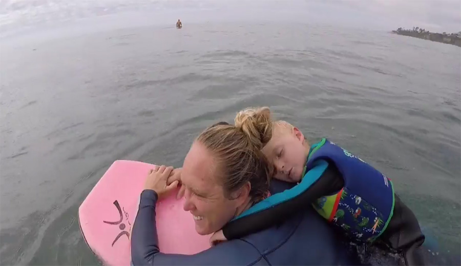 Kingston, surfing, sleeping, Jenny, mom, lineup, surf, google, flipboard