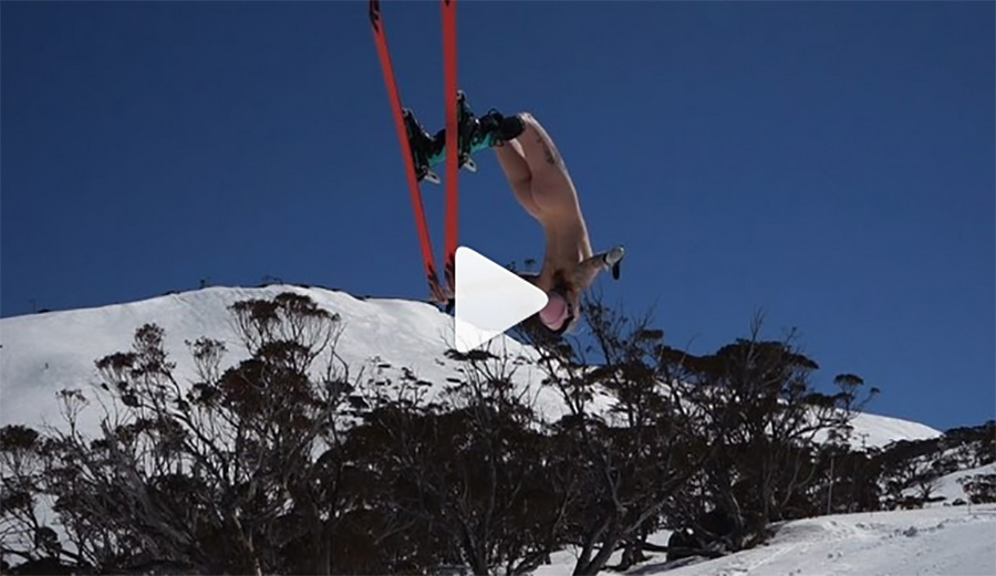 Maddie Jones, naked backflip, perisher, Shane McConkey, google, Reddit, flipboard