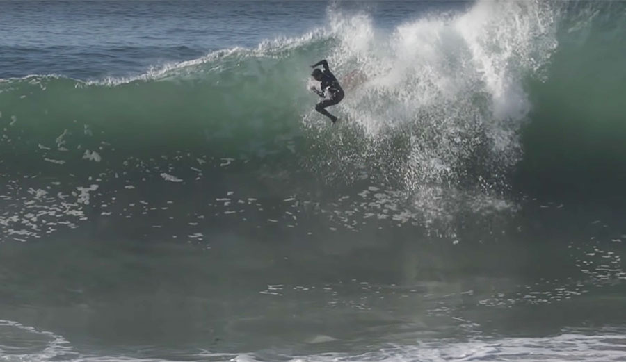 Hurricane Rosa whipped up a swell that turned The Wedge into the thing that everyone loves.
