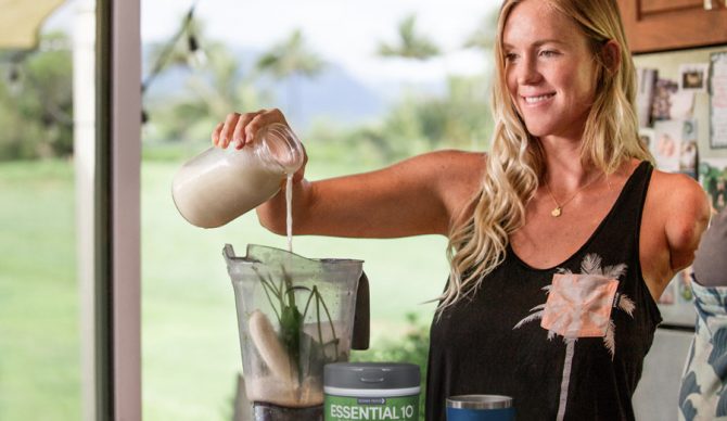 Bethany Hamilton, Health, nutrition, designer protein,