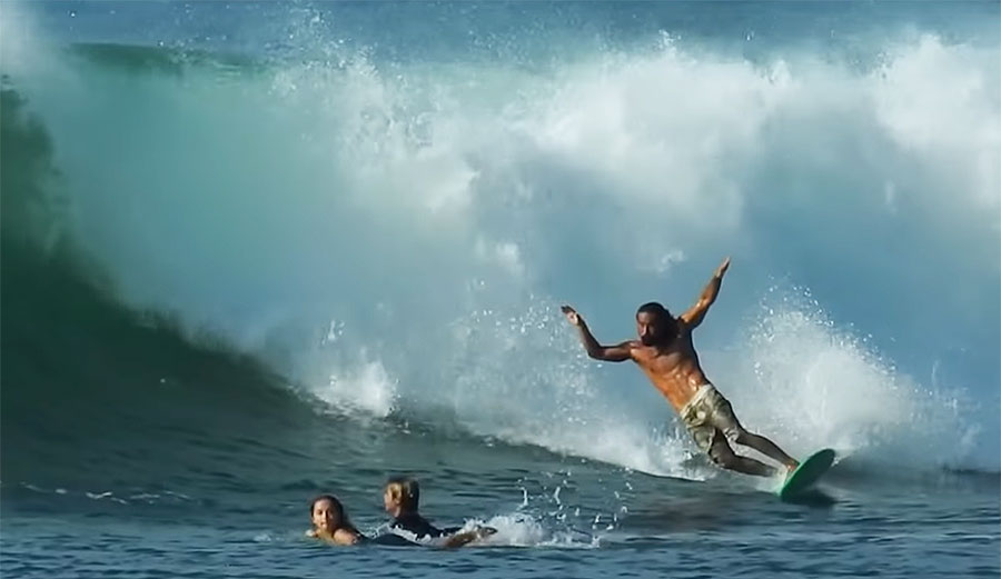 Emerick Ishikawa surfing hawaii