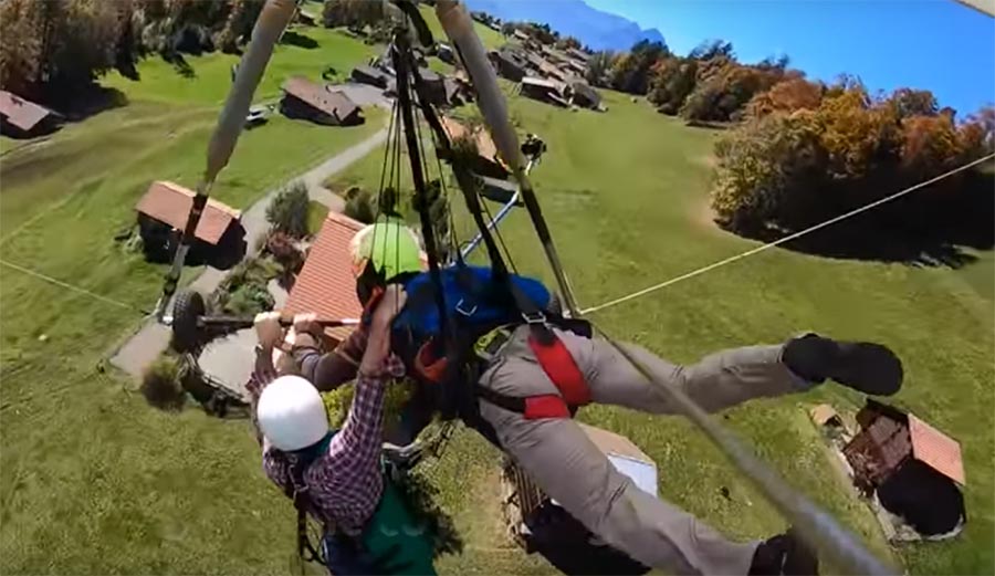 hang gliding, florida, man, switzerland