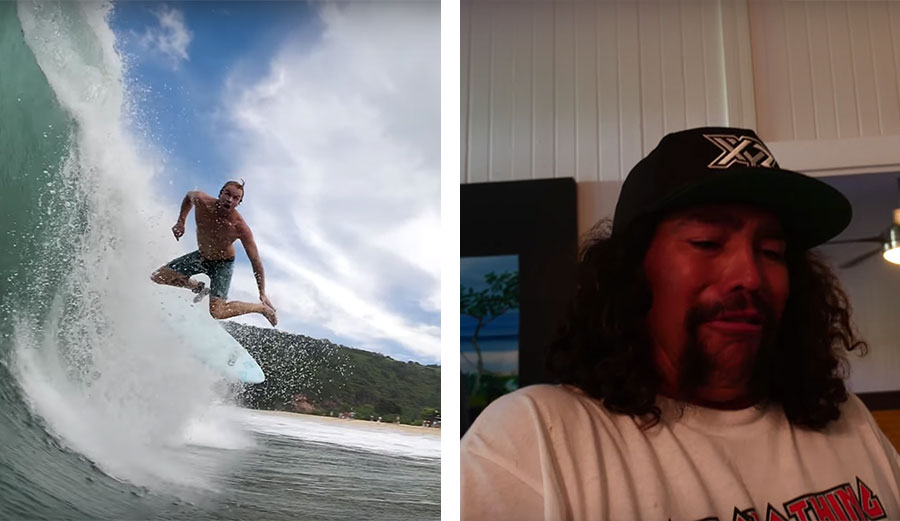 Jamie O'Brien's vlog is never about any one thing. It's about wipeouts and tubes and whomping and laughing.