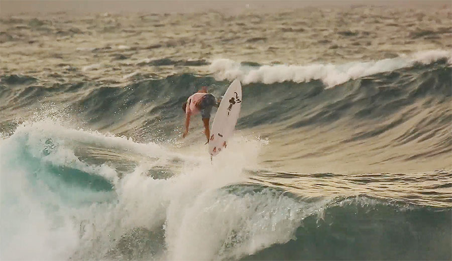 Maui surfer Braiden Maither.