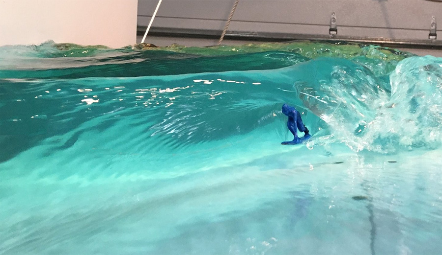 river surfing, artificial wave, barreling, surfing