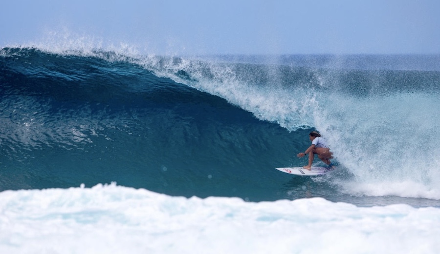 Brisa Hennessy has become the first Costa Rican to represent her country on the Championship Tour. Photo: Tony Heff/WSL
