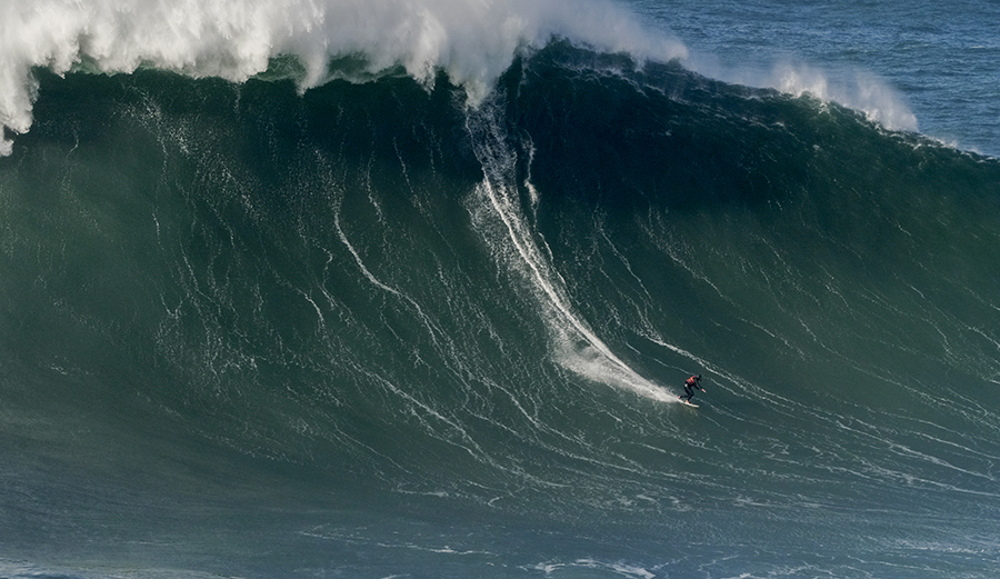 surfing, big wave surfing, nazare, xxl, andrey karr, pedro miranda, xxl awards, tow surfing, biggest wave