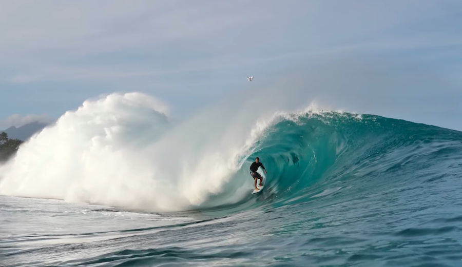 Brett Barley says his annual North Shore pilgrimage isn't about fun. It's work.