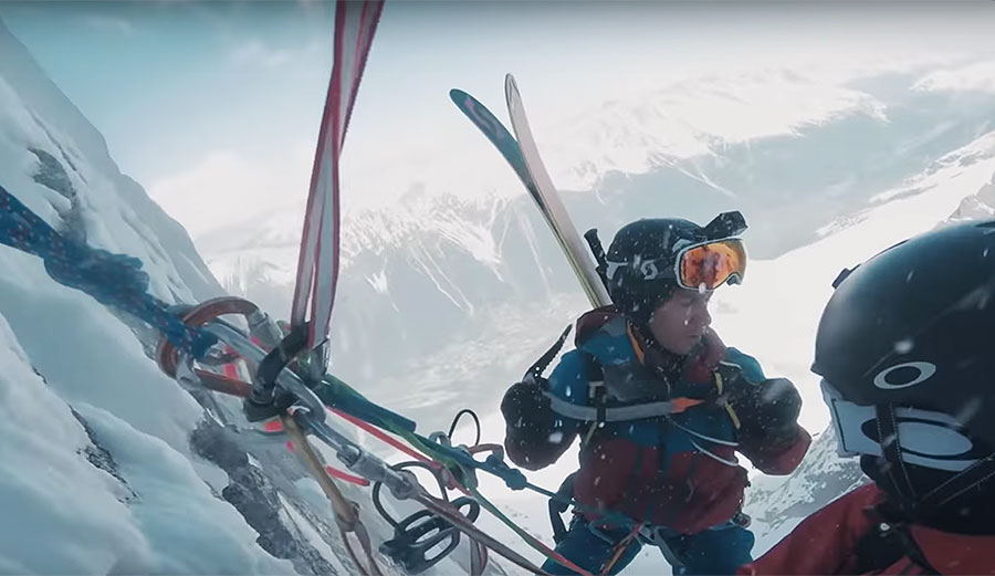 Victor de Le Rue in Chamonix, France.