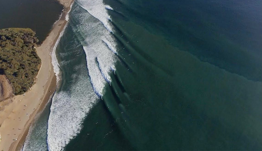 The spot above was posted to an Instagram account which led a Santa Cruz-based surfer to go postal in the comments. Photo: Provided