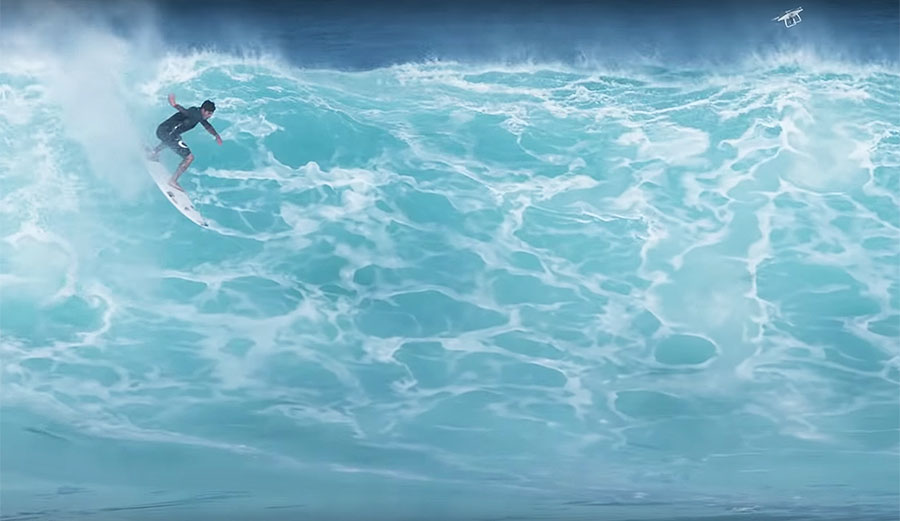 Gabriel Medina surfing Pipeline