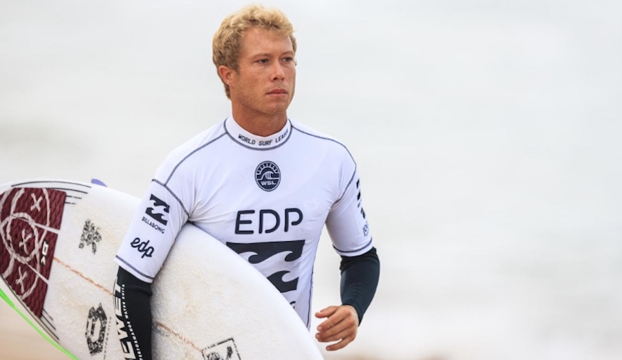 A surf fan has created a GoFundMe campaign to pay Tanner Hendrickson's $5,000 fine for fighting. The WSL has yet to officially fine either Hendrickson or Michael Rodrigues. Photo: WSL/Poullenot