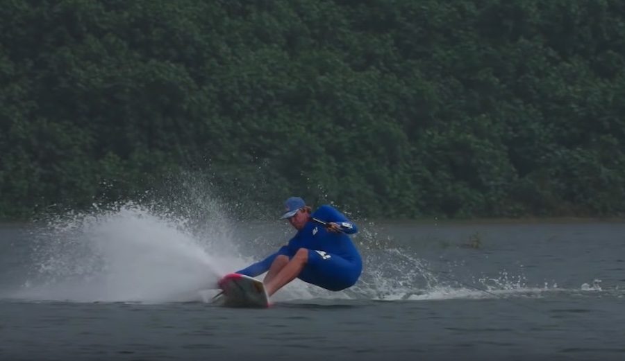 Jamie O'Brien brings a winch to Waimea to spice things up.