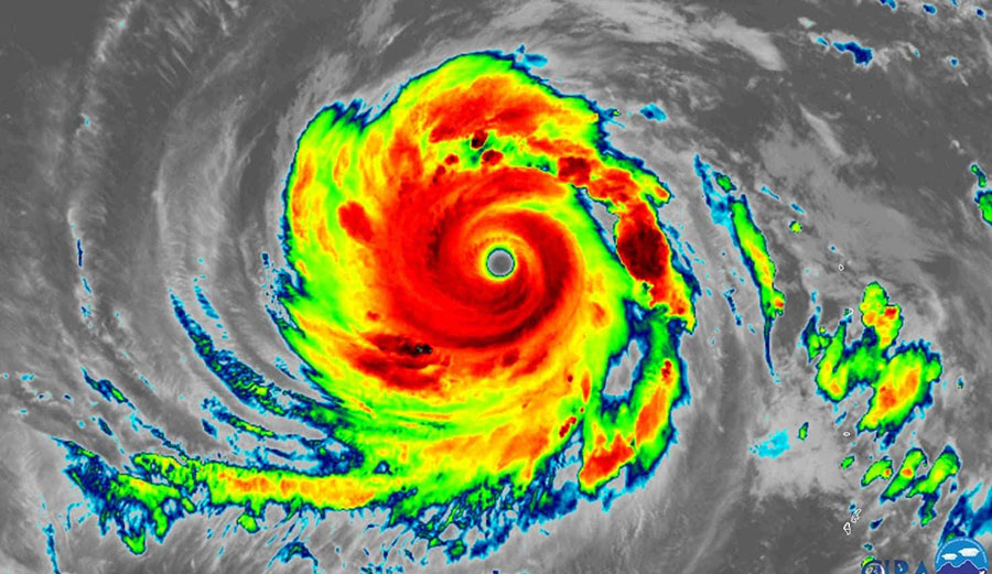 Super typhoon Jebi
