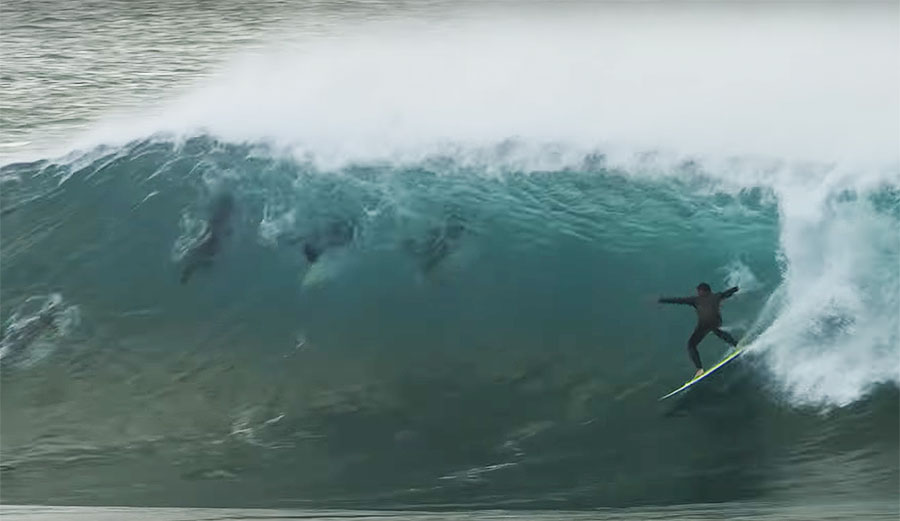 Mason Ho surfing Australia