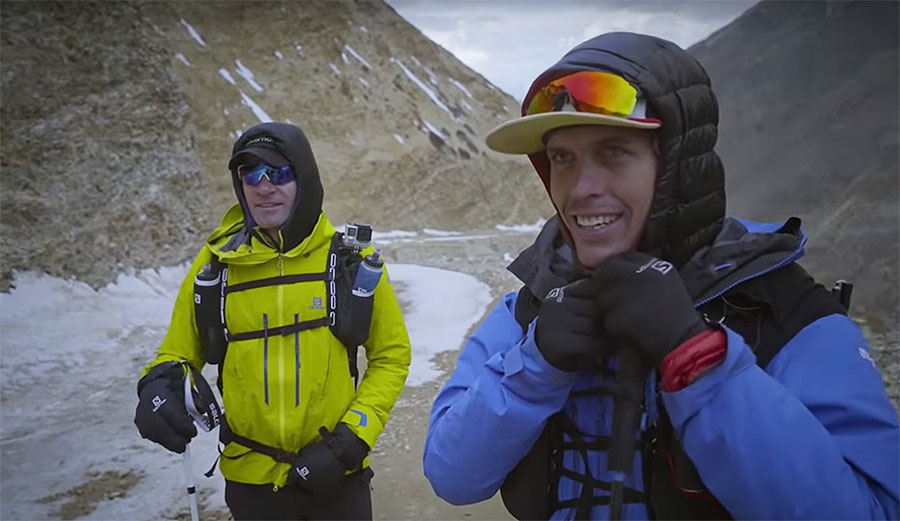 Trail running on the Great Himalaya Trail