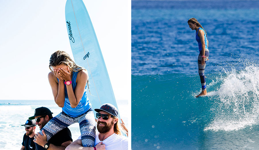 Soleil Errico world longboard champion