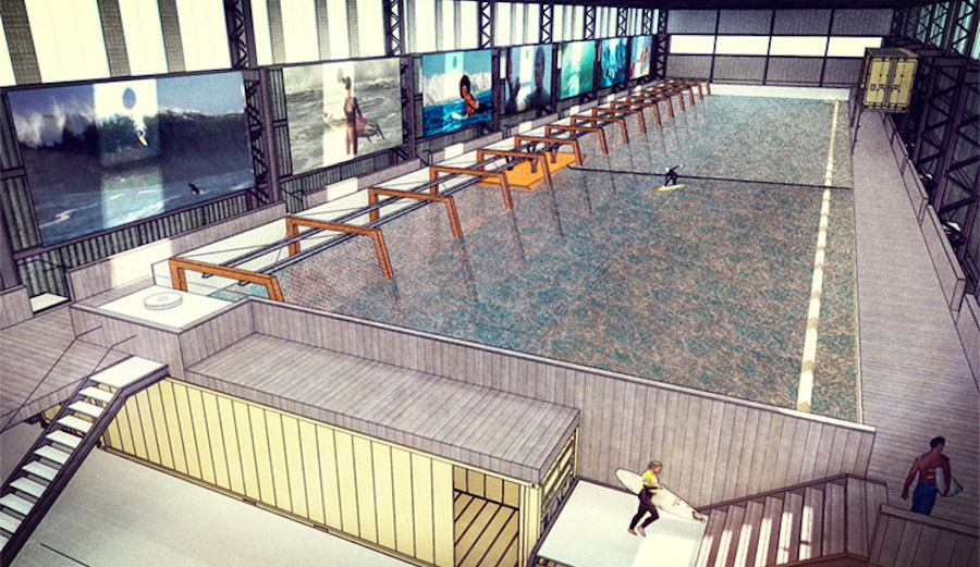 Another day another wave pool concept sketch. Time will tell if this one actually comes to life in the next 12 months. Photo: 24/7Waves