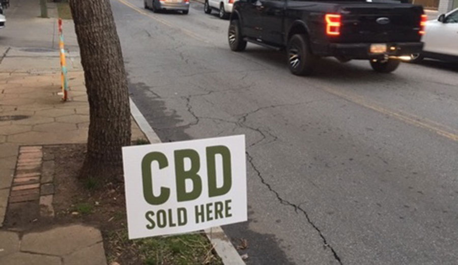 CBD sign in Atlanta