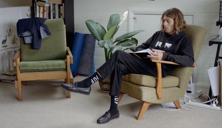 Craig Anderson's home in Newcastle is one that's focused on the essentials. Photo: Monster Children
