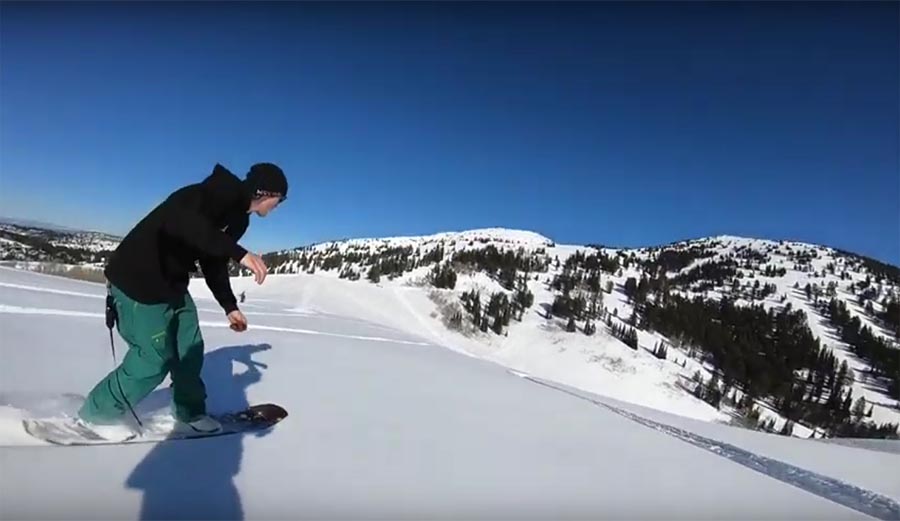 Targhee and Grassroots Powdersurfing held a demo in Wyoming