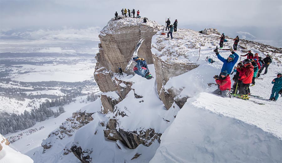 Jess McMillan and Eric Seymour organized Jackson Hole's Kings and Queens of Corbet's
