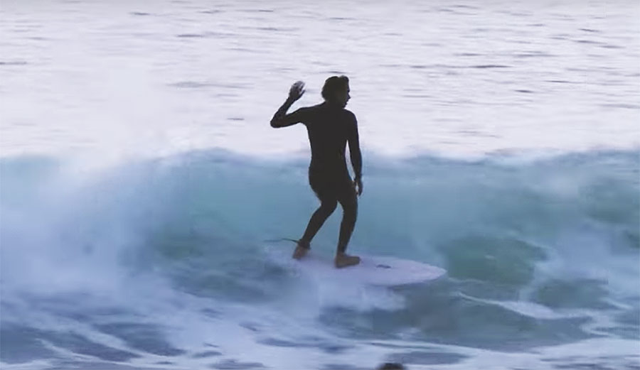 WIll Rodgers surfing Steve Lis Fish