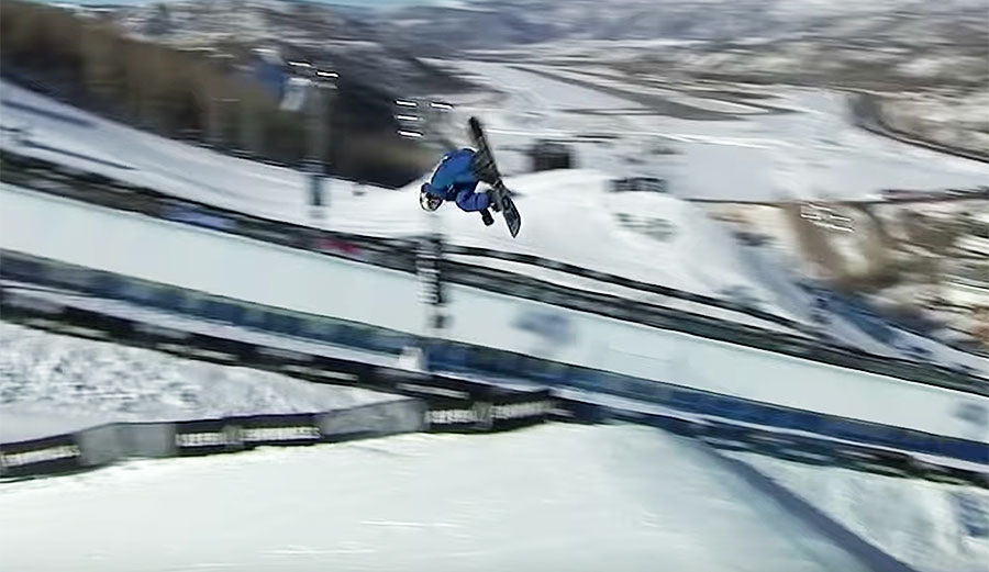 Mark McMorris winning Gold at the X Games