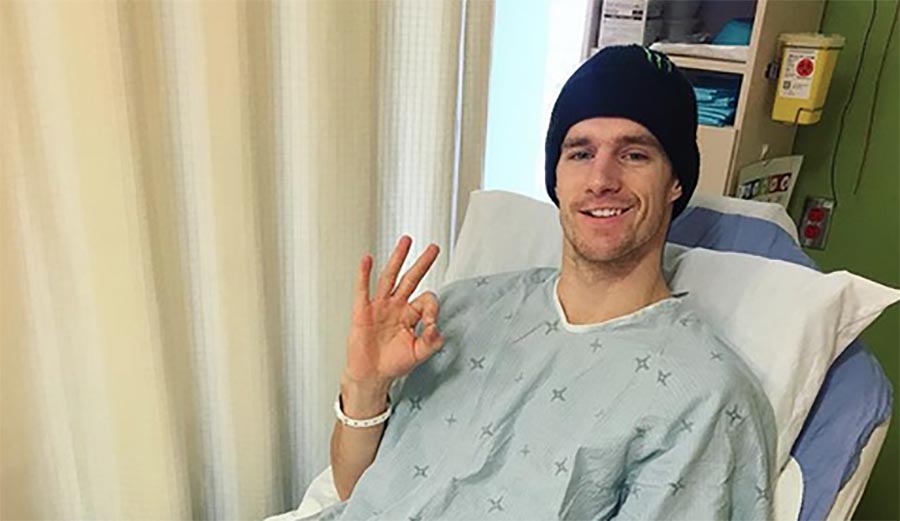 Snowboarder Max Parrot was recently diagnosed with cancer.
