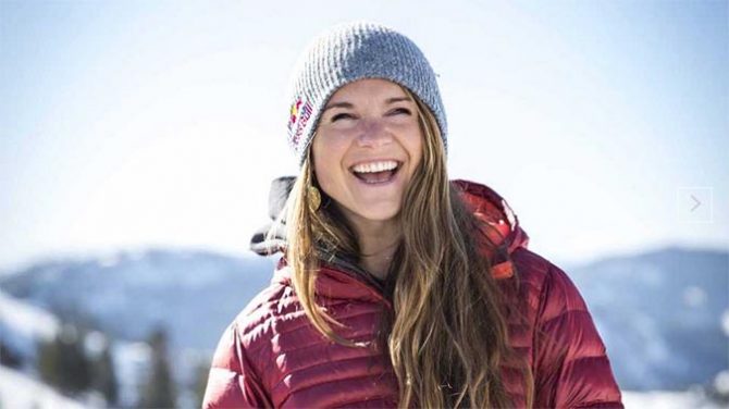 Michell Parker is the world's best freeskier