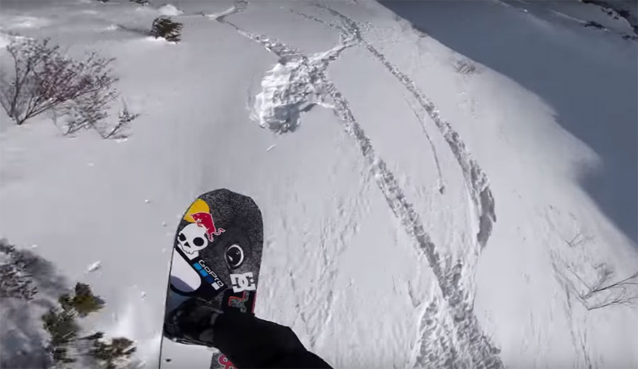 Travis Rice at the Freeride World Tour