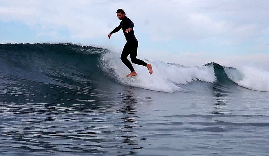 Alek Rockrise at Trestles
