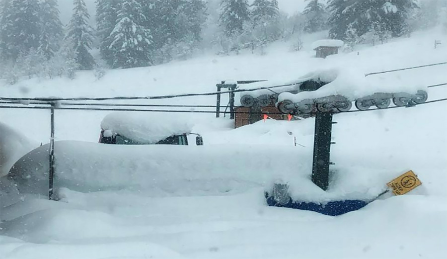 Idaho's Soldier Mountain was bired after too much snow