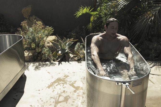 Zach Weisberg Laird Hamilton Ice Bath