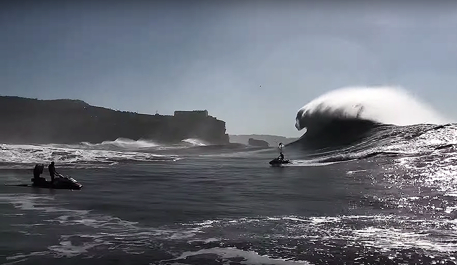 JacuzziSurfer at Nazare