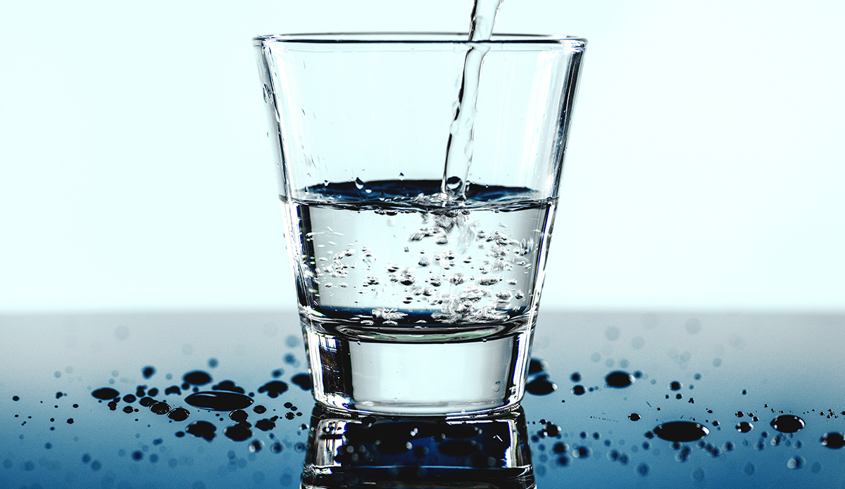 Drink water. It's simple, but important. Photo: Rawpixel