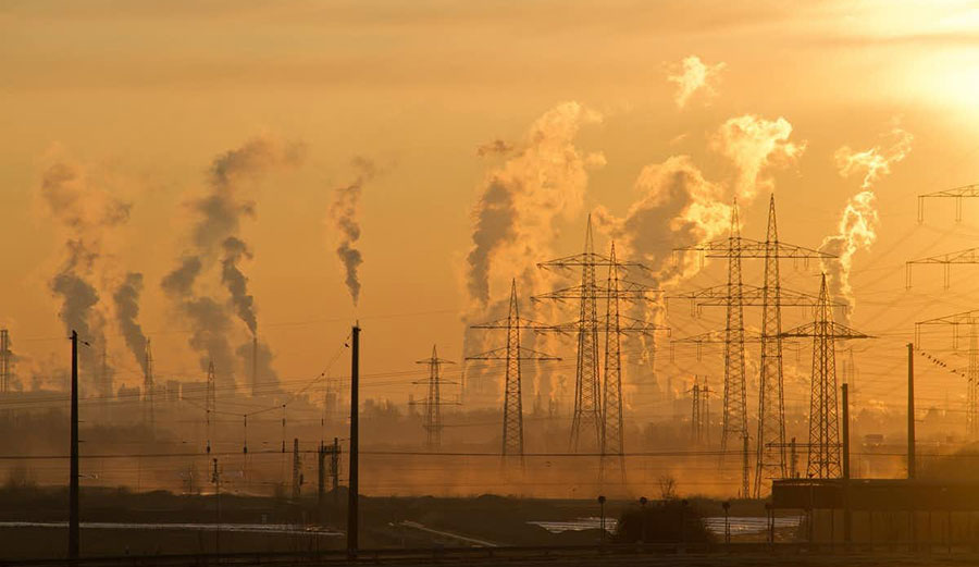 Pollution in air