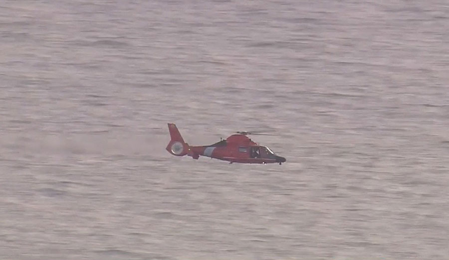 Lifeguard helicopter