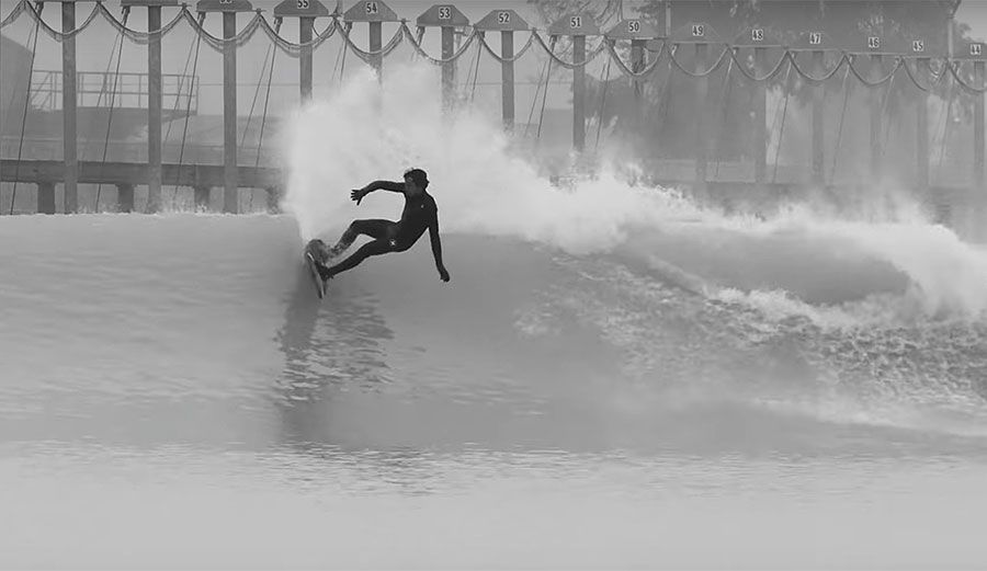 Kai Lenny at Kelly Slater Surf Ranch