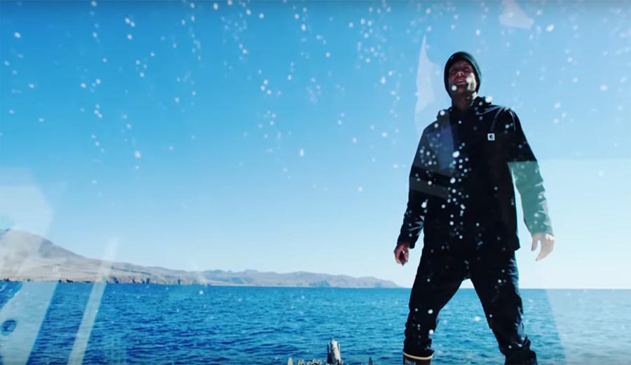 Matt Becker surfs Maverick's and hunts lobster