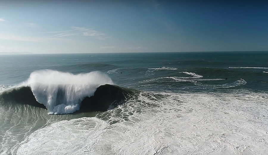 Unridden Wave at Nazare