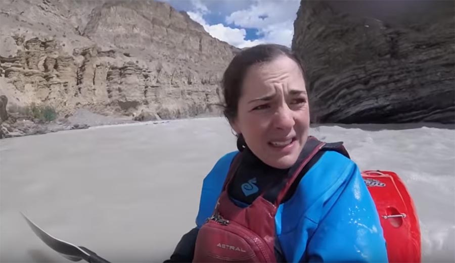 Nouria Newman spent seven days alone on the river