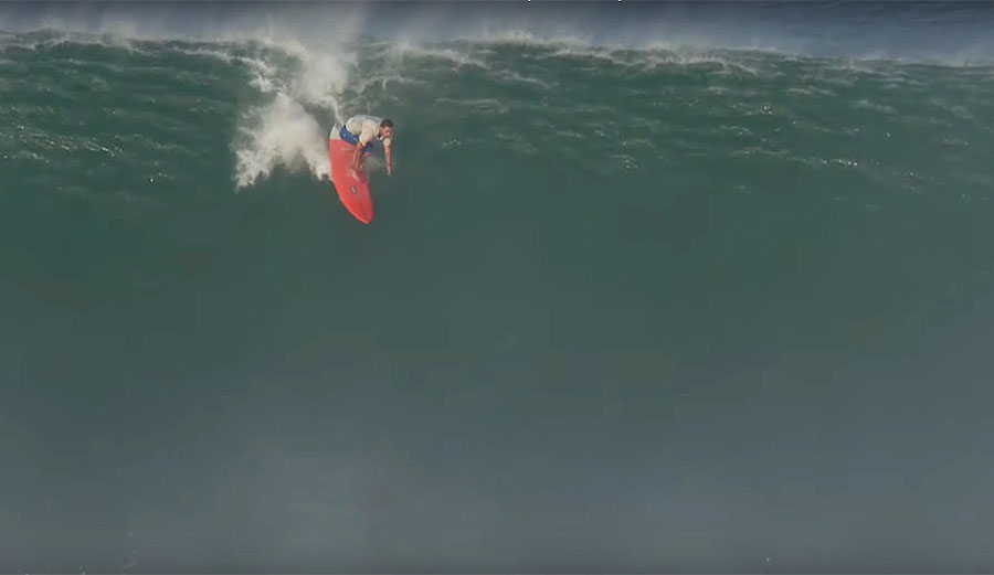 Pedro Calado surfing at Puerto Escondido