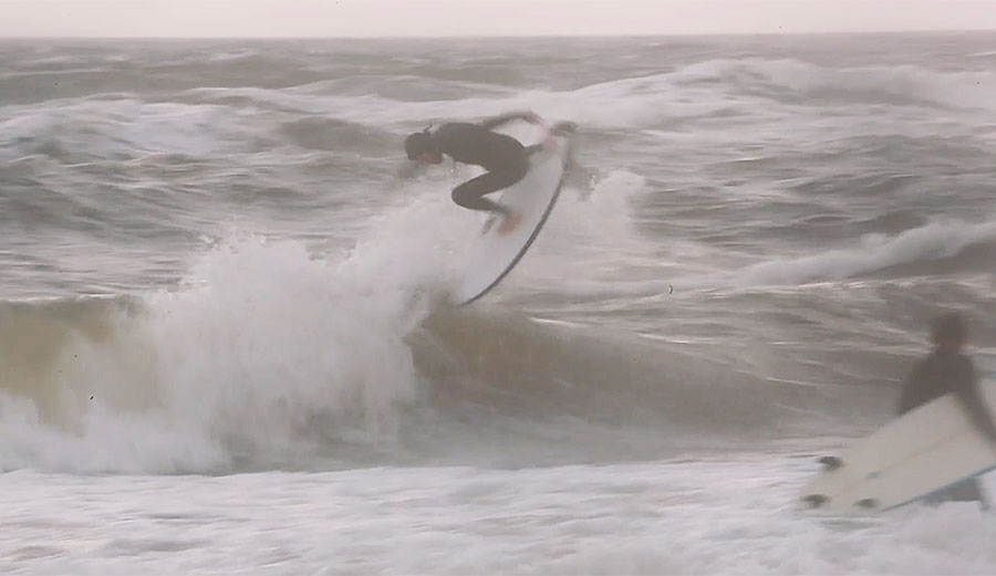 Sterling Spencer surfing
