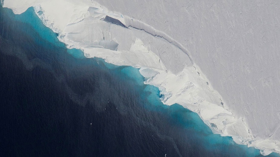 Thwaites Glacier in Antarctica